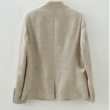 Damen Modische Kurzjacke mit Taschen Shop Nory