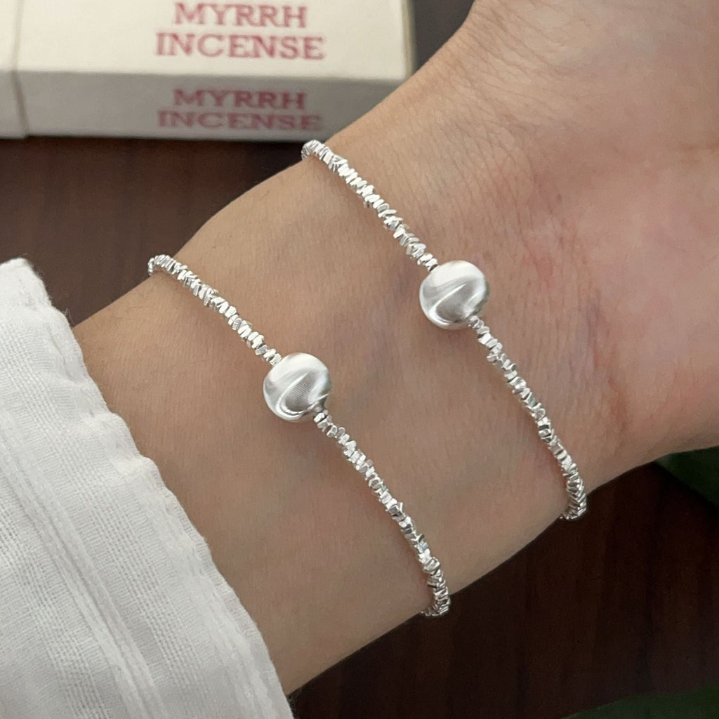 925 Sterlingsilber Armbänder Eleganter Einfacher Stil | Shop Nory
