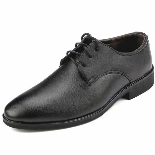 Herren Elegante Lederschnürschuhe mit rutschfester Sohle und komfortablem Innenfutter