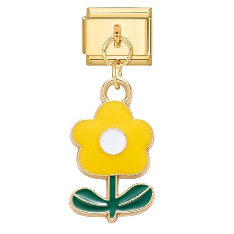 Filigraner Kirschblüten-Anhänger Für Bettelarmband