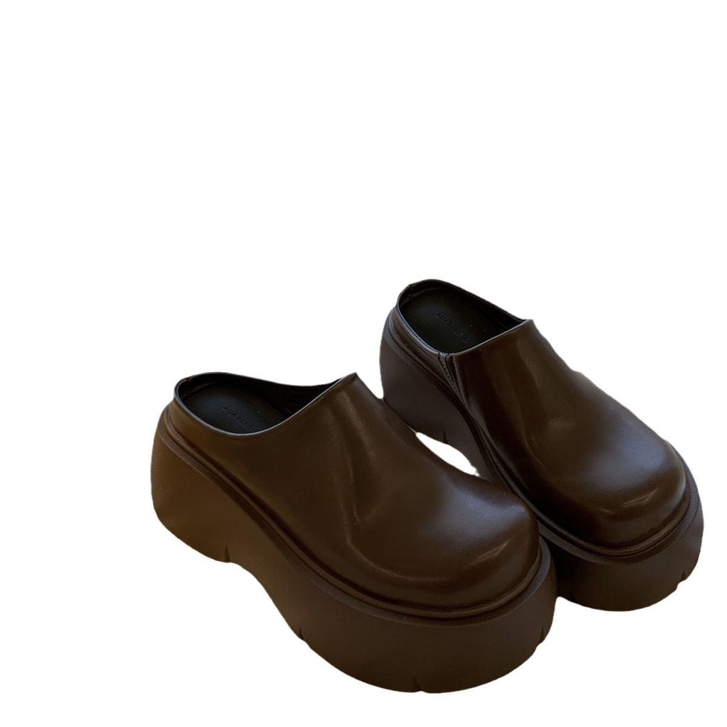 Damen modische Plateau-Clogs mit komfortabler Sohle und elegantem Design
