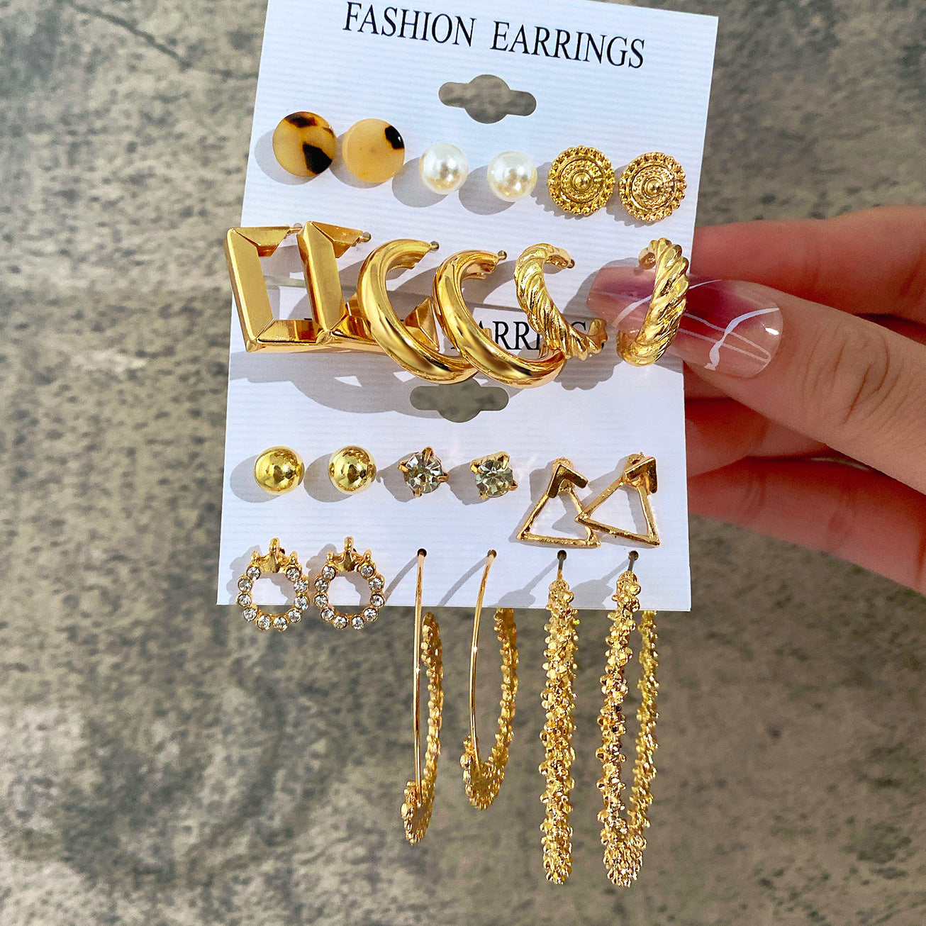 Damen Ohrringe Set aus stilvollen und eleganten Designs Shop Nory