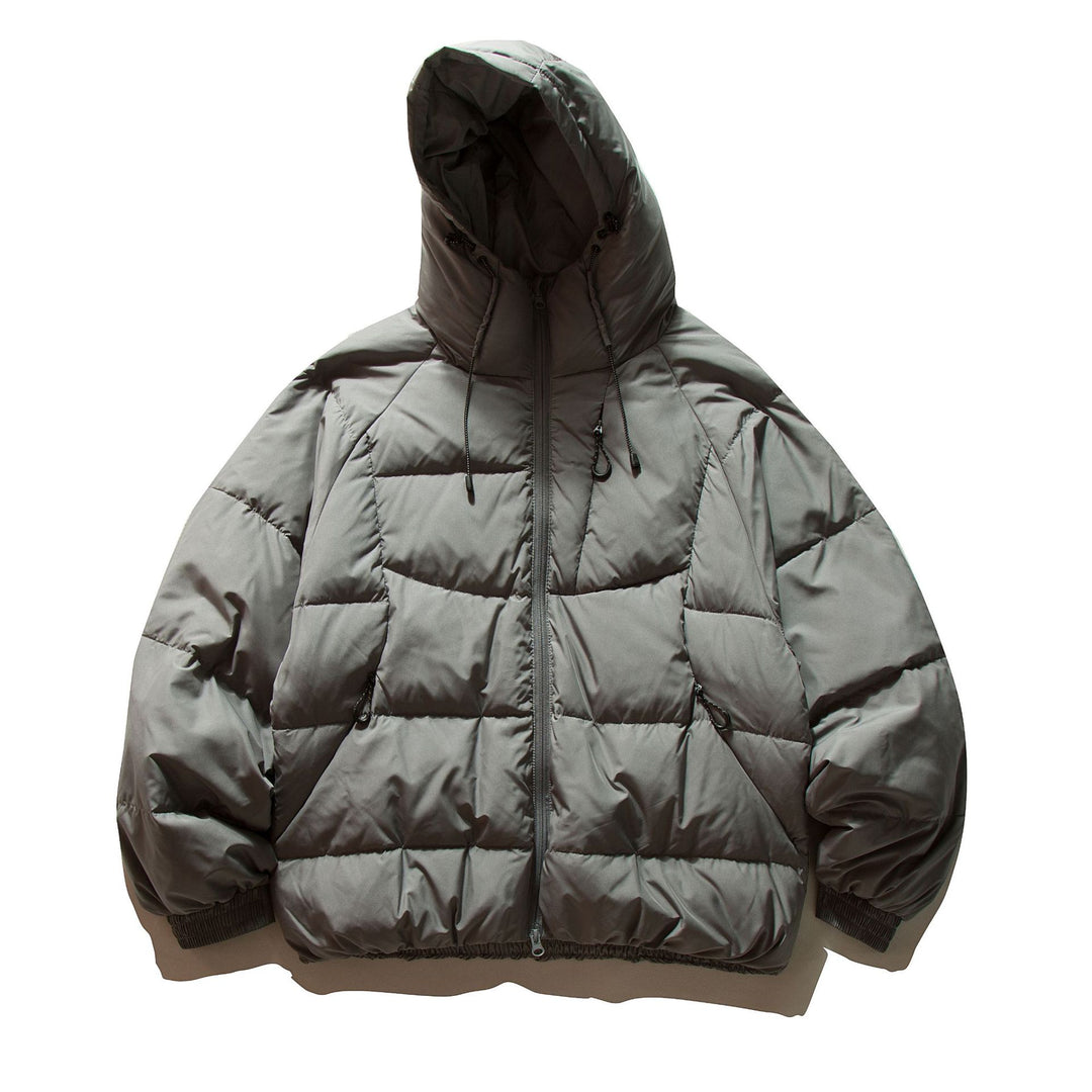 Herren Voluminöse Steppjacke mit Thermo-Isolierung und hoher Kapuze Shop Nory