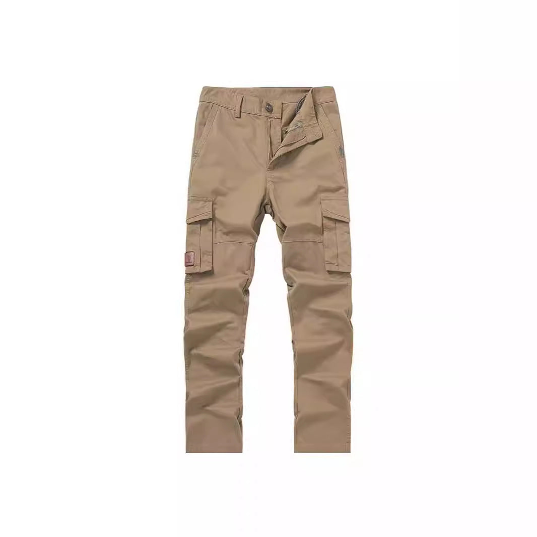 Herren Cargohose im Slim-Straight Schnitt mit Mehrfach‑Taschen und verstärkten Knien Shop Nory