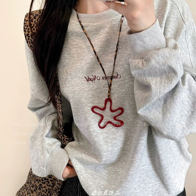 Damen stylische Kette mit einzigartigem kreativen Anhänger Shop Nory