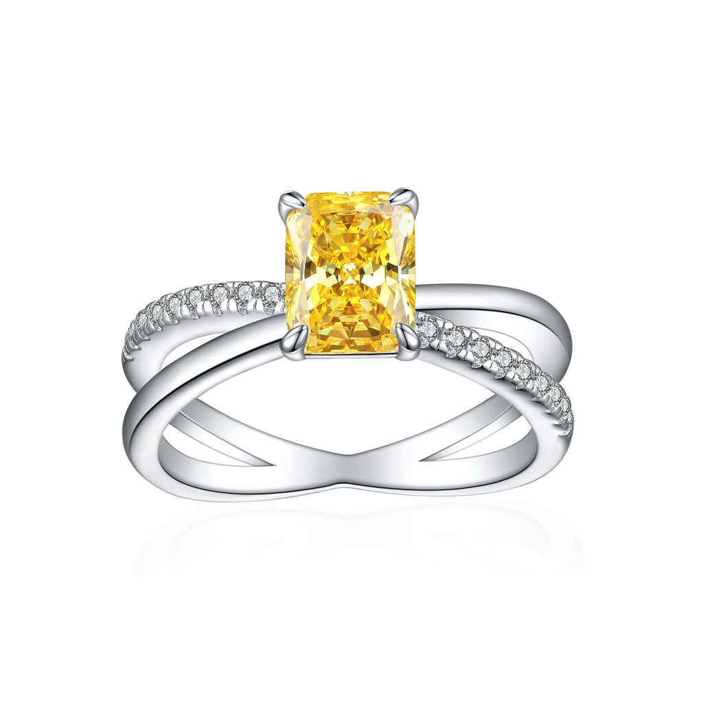 Damenring mit elegantem Kupfer-Zirkonia und filigranem Design Shop Nory