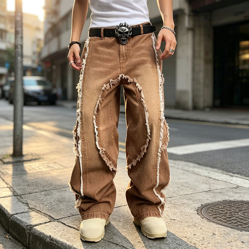 Herren Modische Relaxed-Fit Jeans Shop Nory