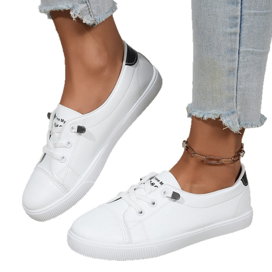 Damen komfortable Sneakers mit modischem Design und atmungsaktiver Oberfläche