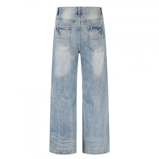 Damen Kurz geschnittene High‑Waist Culotte-Jeans mit weitem Bein, Retro‑Wash und softer Denimqualität Shop Nory