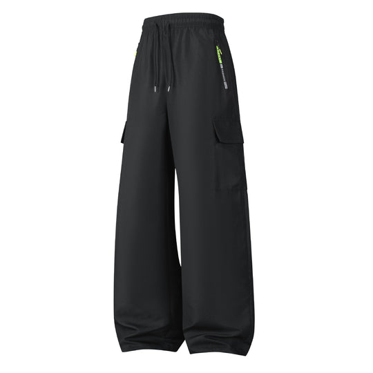 Herren Weite Utility-Cargo-Shorts mit elastischem Bund, Kordelzug & Reißverschlusstaschen Shop Nory