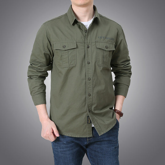 Herren Robuste Freizeithemdjacke Shop Nory