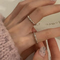 Damen filigraner Verlobungsring aus hochwertigem Silber Shop Nory