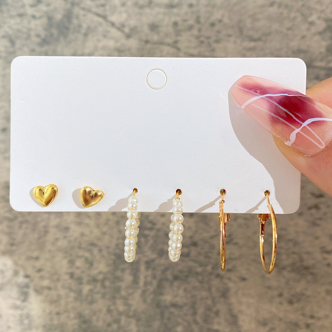 Damen Ohrringe Set mit vielfältigen Designs und funkelnden Elementen Shop Nory