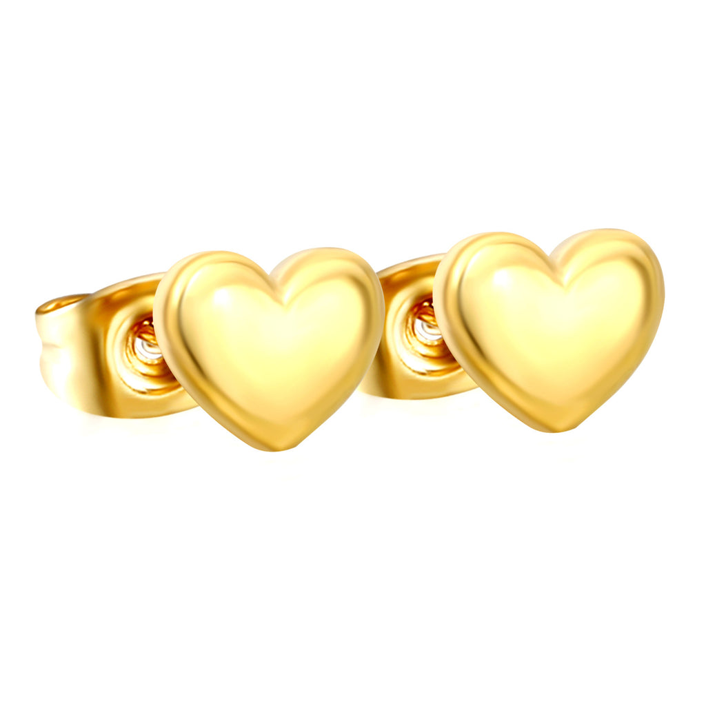 Damen Ohrstecker im Herzdesign Shop Nory