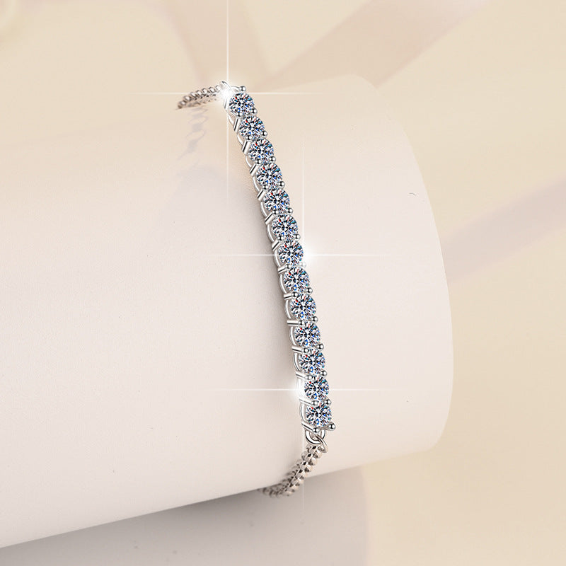 Damenarmband mit funkelndem Zirkonia-Besatz Shop Nory