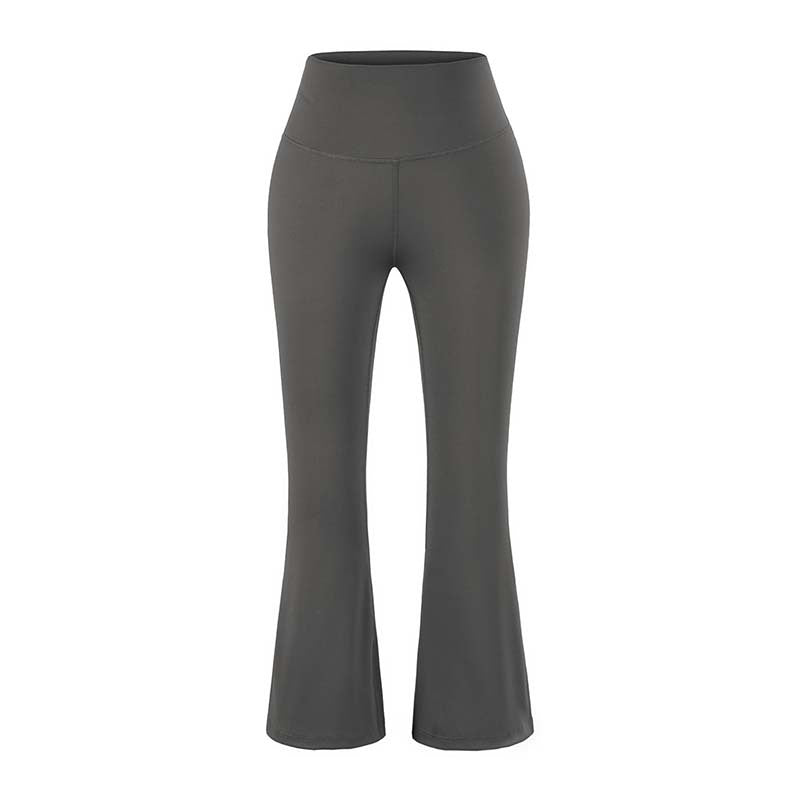 Damen High‑Waist Yoga-Flarehose mit ausgestelltem Schlag und Komfortbund Shop Nory