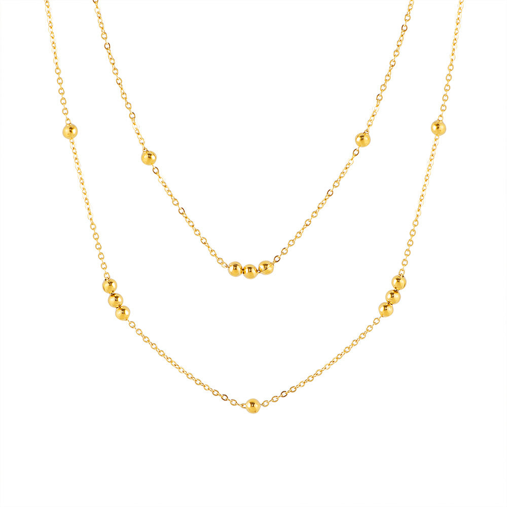Damen Halskette mit filigranen Kugeldetails Shop Nory