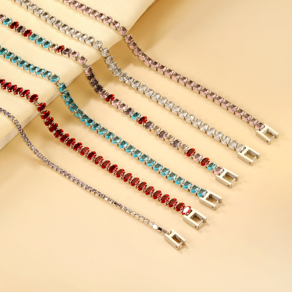 Damen elegante Armbanduhr mit funkelnden Kristallen und hochwertiger Edelstahl-Beschichtung Shop Nory