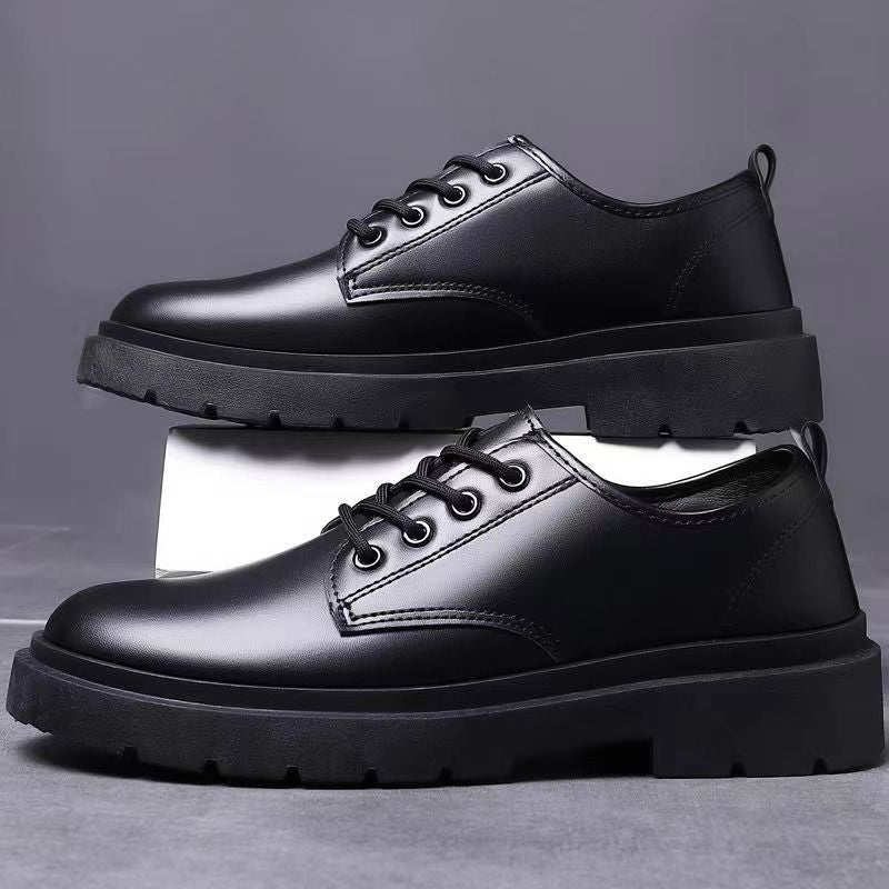 Herren Elegante Schnürschuhe mit rutschfester und stoßdämpfender Sohle