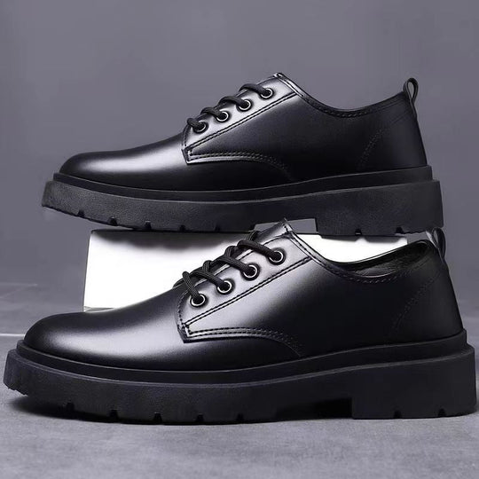 Herren Elegante Schnürschuhe mit rutschfester und stoßdämpfender Sohle