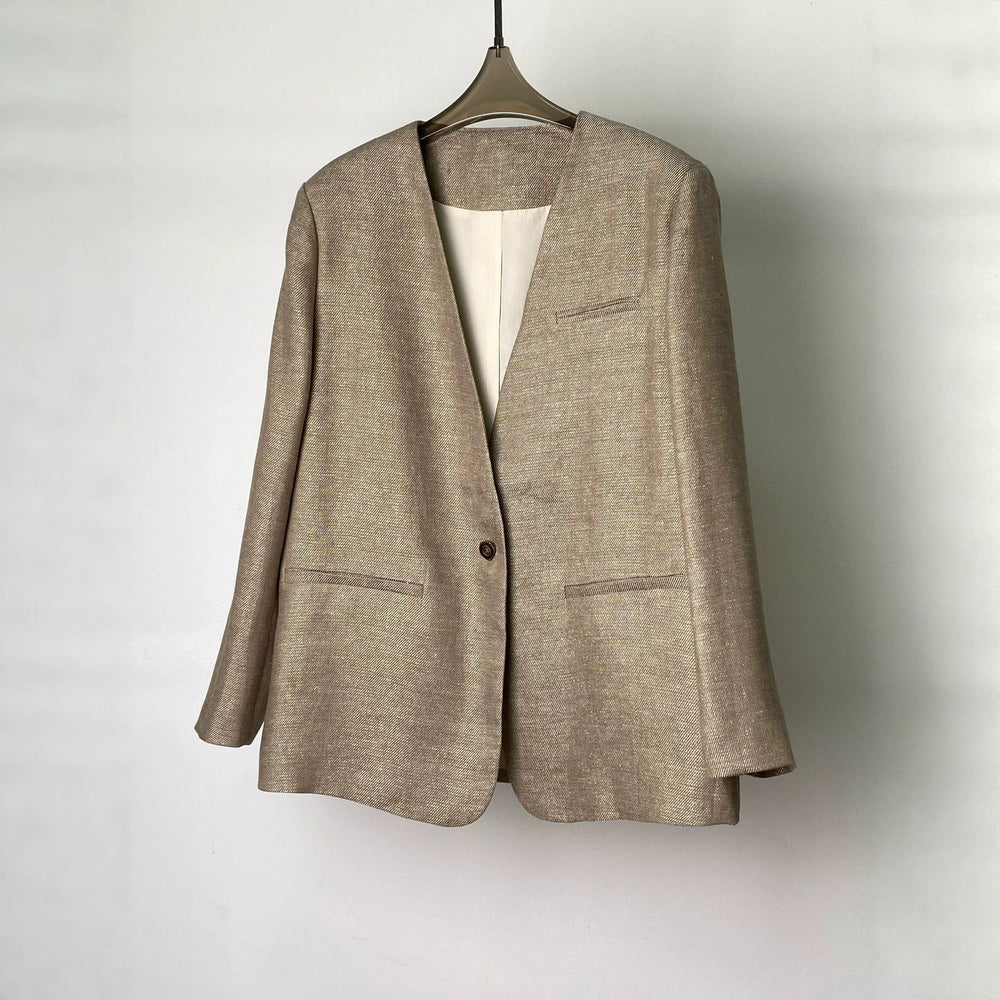 Damen Eleganter Blazer mit weichem Stoff Shop Nory