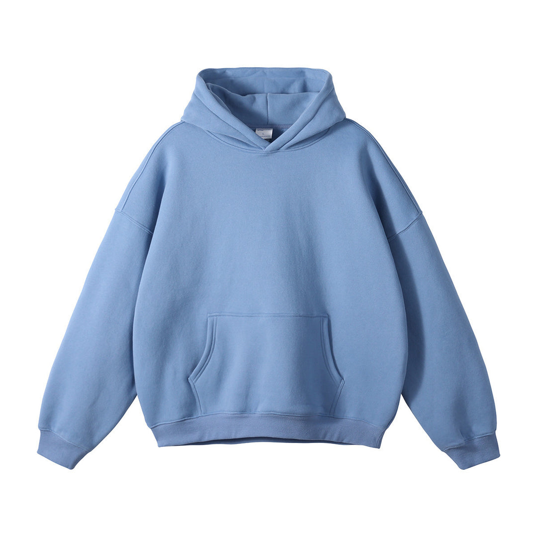 Unisex nan oversized Kapuzenpullover mit Kängurutasche und gerippten Bündchen Shop Nory