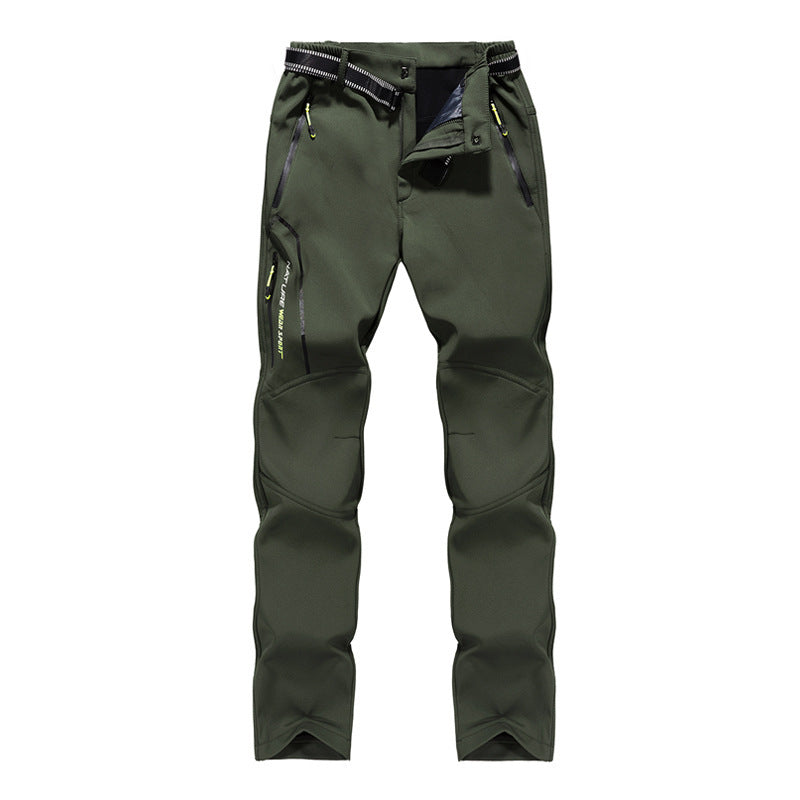 Damen Softshell-Trekkinghose mit vorgeformten Kniepartien, wasserabweisender Membran und Reißverschlusstaschen Shop Nory