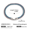 Damen Armband aus hypoallergenem Edelstahl mit funkelnden Zirkonia-Akzenten Shop Nory