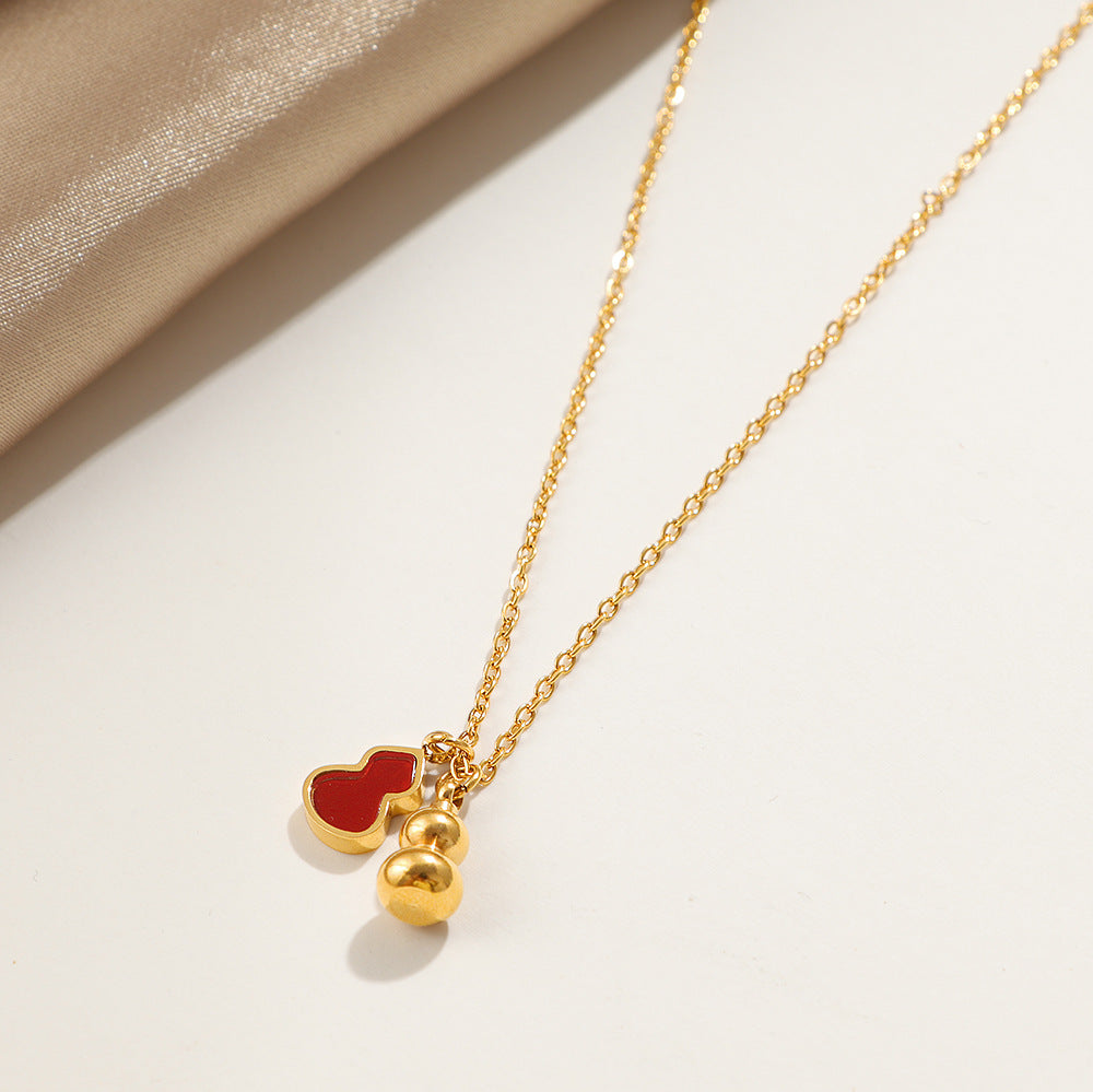 Frauen Unique Dual Charm Halskette Shop Nory