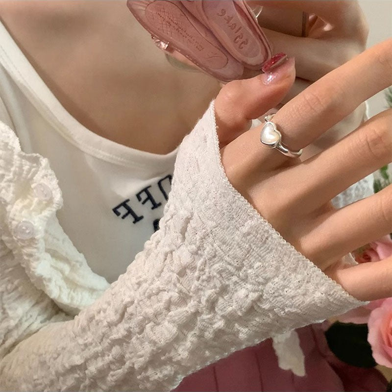Damen Ring mit Herzdesign Shop Nory