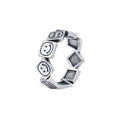 Damen glücksbringender Ring mit symbolischen Motiven Shop Nory