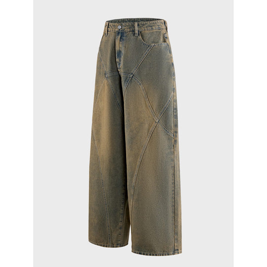 Damen Weite Jeans Shop Nory