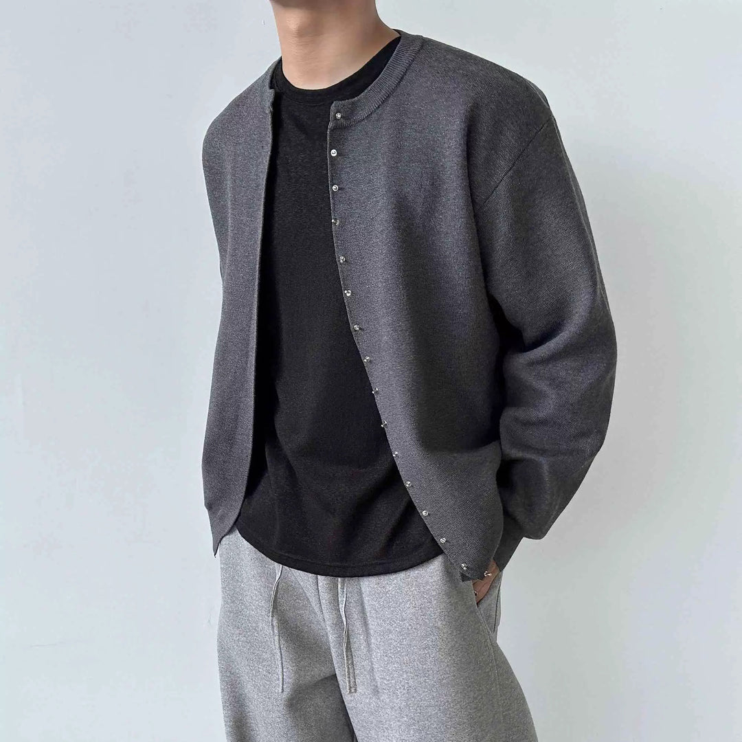 Herren Sportlicher Cardigan Shop Nory