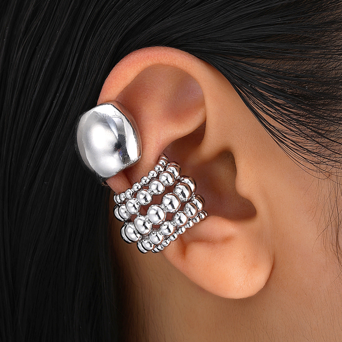 Damen Ohrstecker-Set mit modernen, skulpturalen Designs Shop Nory