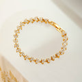 Damen Armband mit Funkelnden Zirkonia Steinen Shop Nory