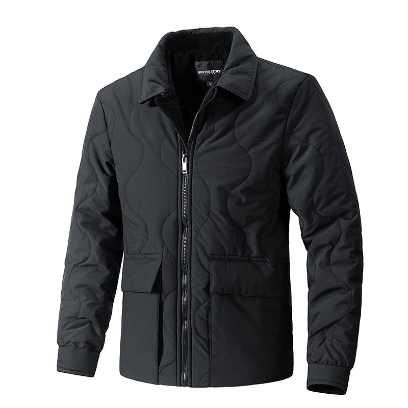 Herren gesteppte Thermo-Fieldjacke mit Reißverschluss Shop Nory