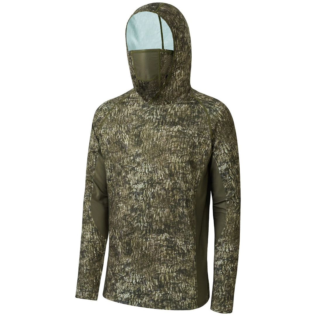 Herren Funktionales Kapuzenshirt mit UV-Schutz