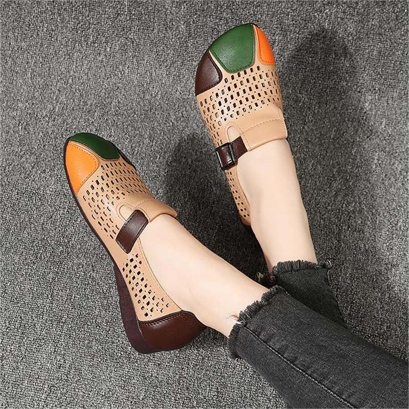 Luftige Damensandalen mit Schnalle – Zoë