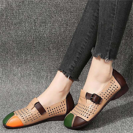 Luftige Damensandalen mit Schnalle – Zoë