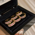 Damen Schmuckring Set mit funkelnden Zirkonia in verschiedenen Designs Shop Nory