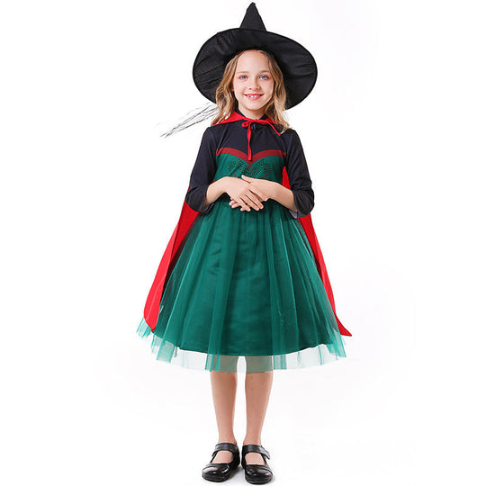 Mädchen Kostüm als zauberhafte Prinzessin mit Tüllrock und Umhang Shop Nory