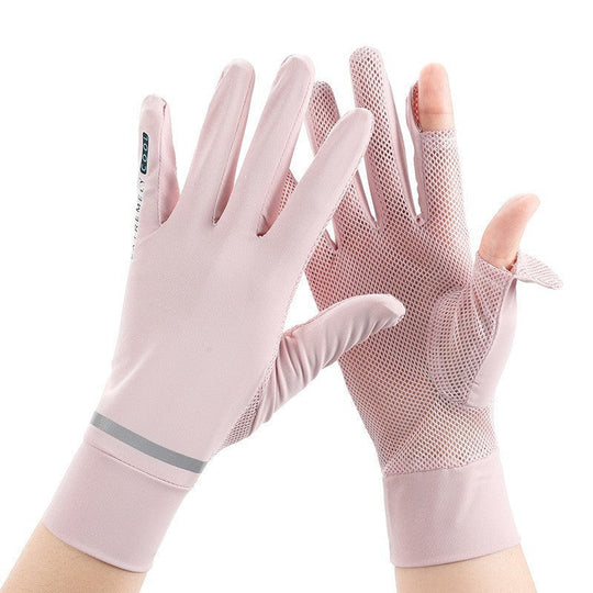 Sonnenschirm Eis Seide Handschuhe