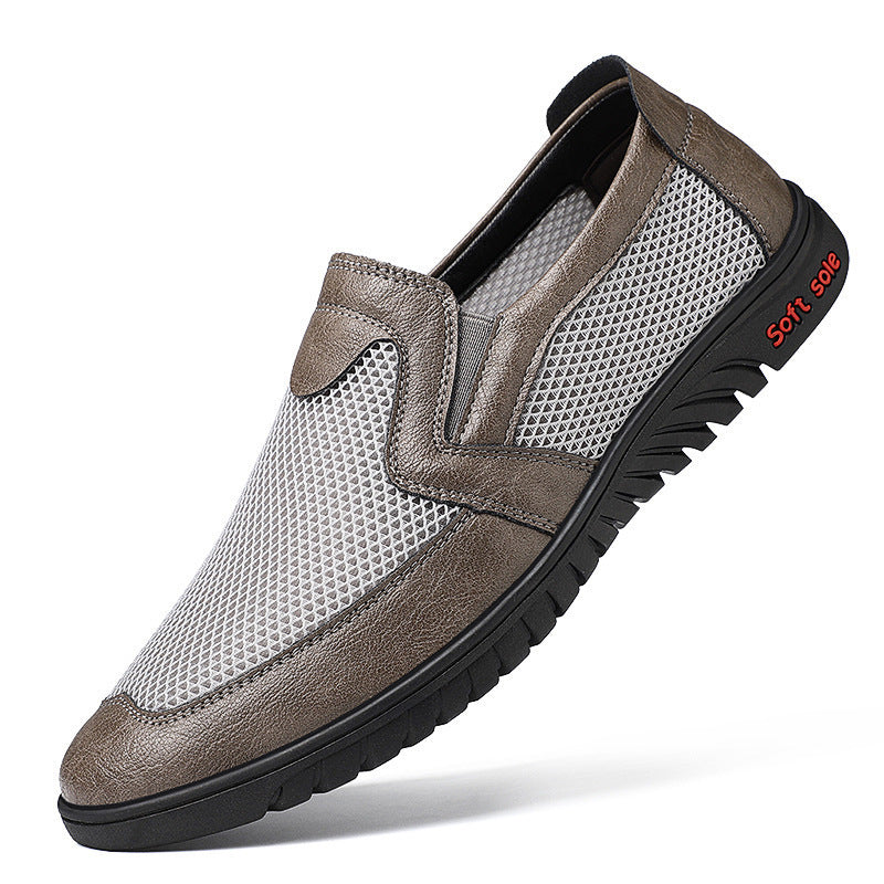 Herren atmungsaktive Slip-On Schuhe