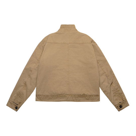 Herren Kurzjacke im Field-Blouson‑Stil mit weichem Teddyfutter und Stehkragen Shop Nory