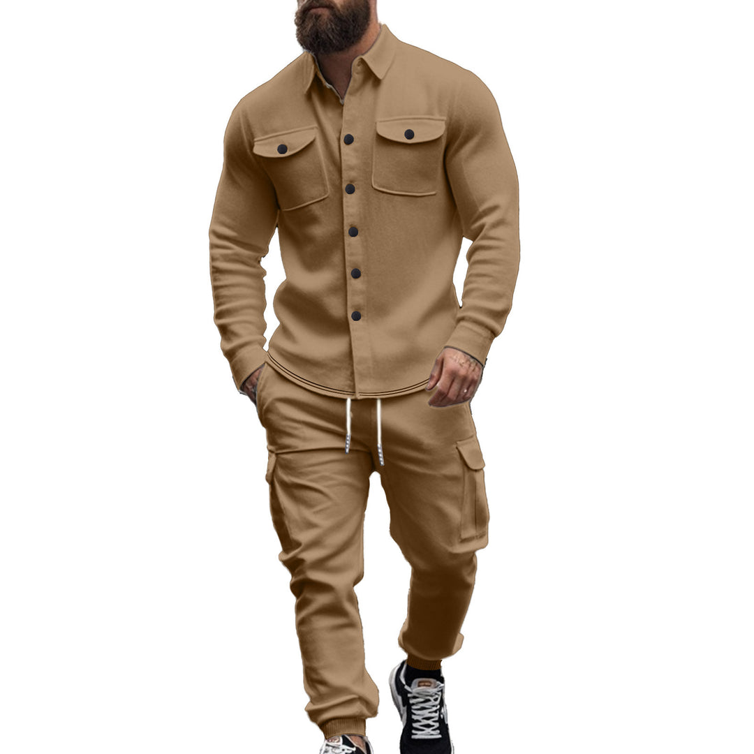Herren nan athletisches Hemdjacke-Overshirt mit aufgesetzten Brustklappen und durchgehender Knopfleiste Shop Nory
