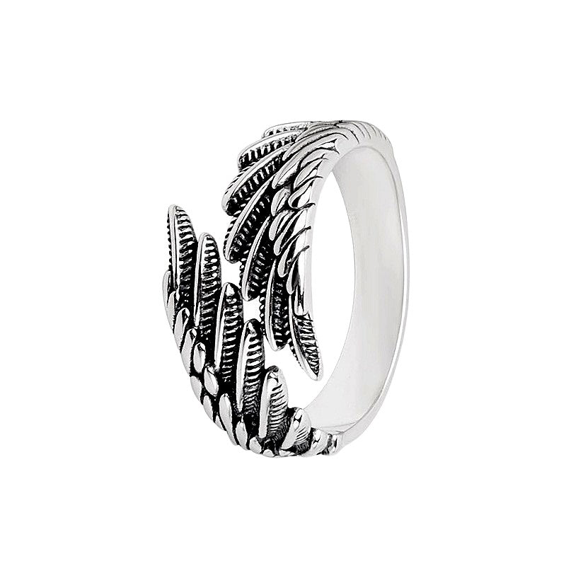 Herren Ring mit kunstvollem Flügeldesign Shop Nory