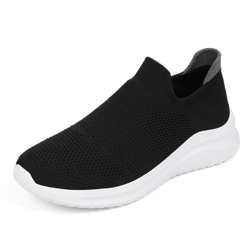 Damen Atmungsaktive Slip-On Sneakers mit stoßdämpfender Sohle