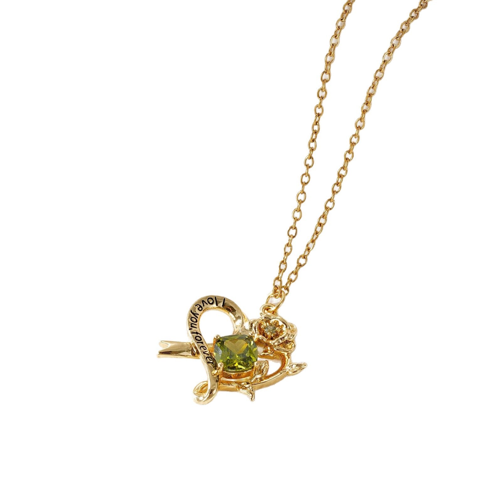 Damen Halskette mit Monatsstein Shop Nory