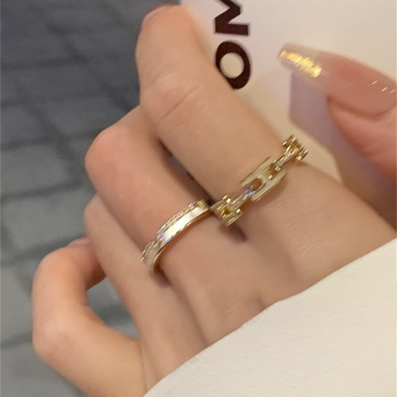 Damenring mit elegantem, funkelndem Design Shop Nory