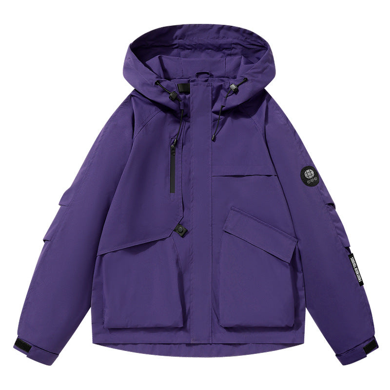 Damen Utility-Softshelljacke mit Kapuze, wasserabweisender Membran und Multifunktionstaschen Shop Nory